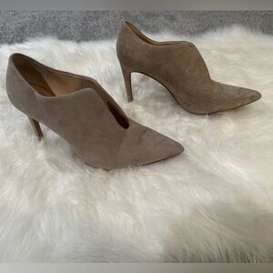Vince Camuto | Suede Beige Bootie